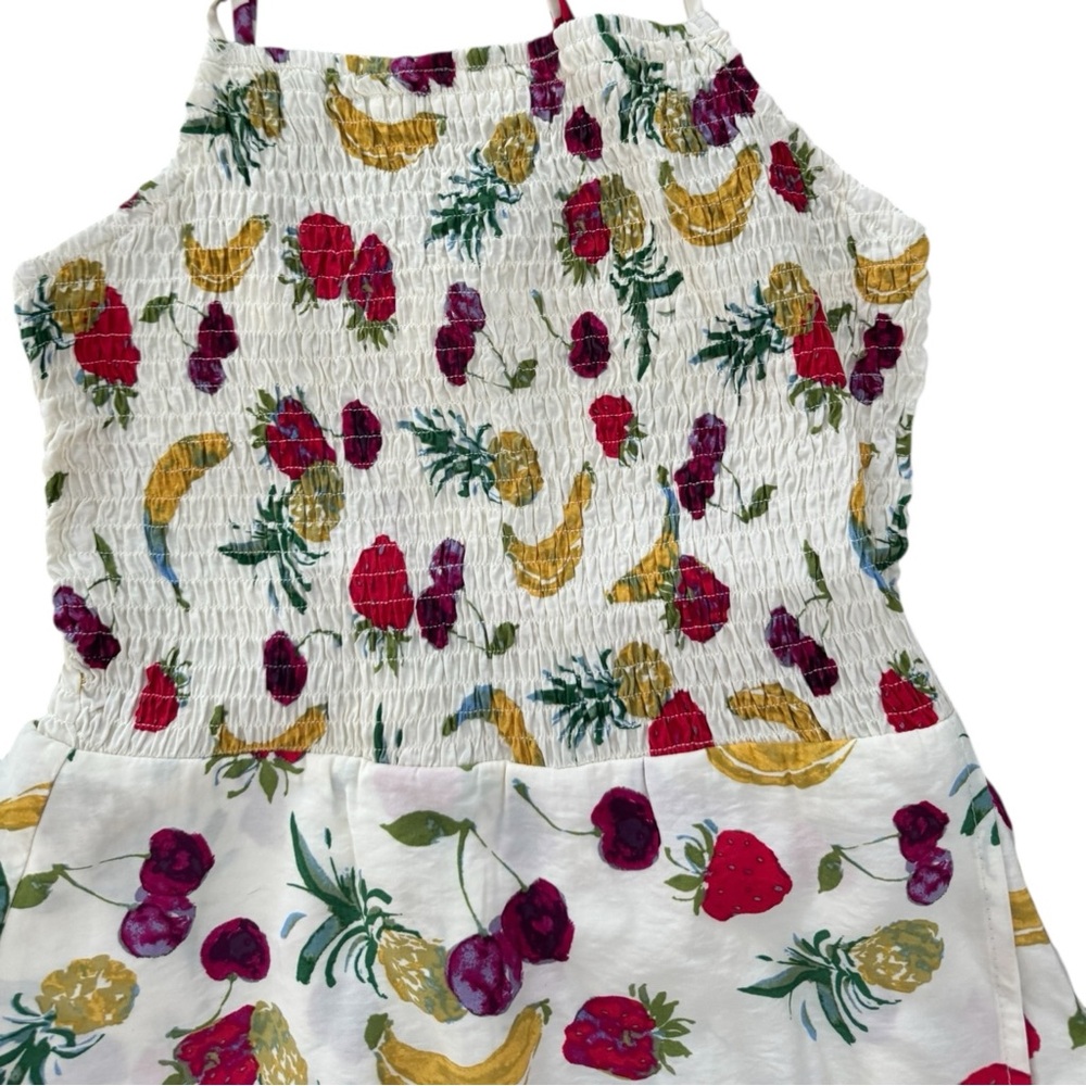 Sadie & Sage Colorful Fruit Print Skirted Romper medium (read) - Picture 2 of 7